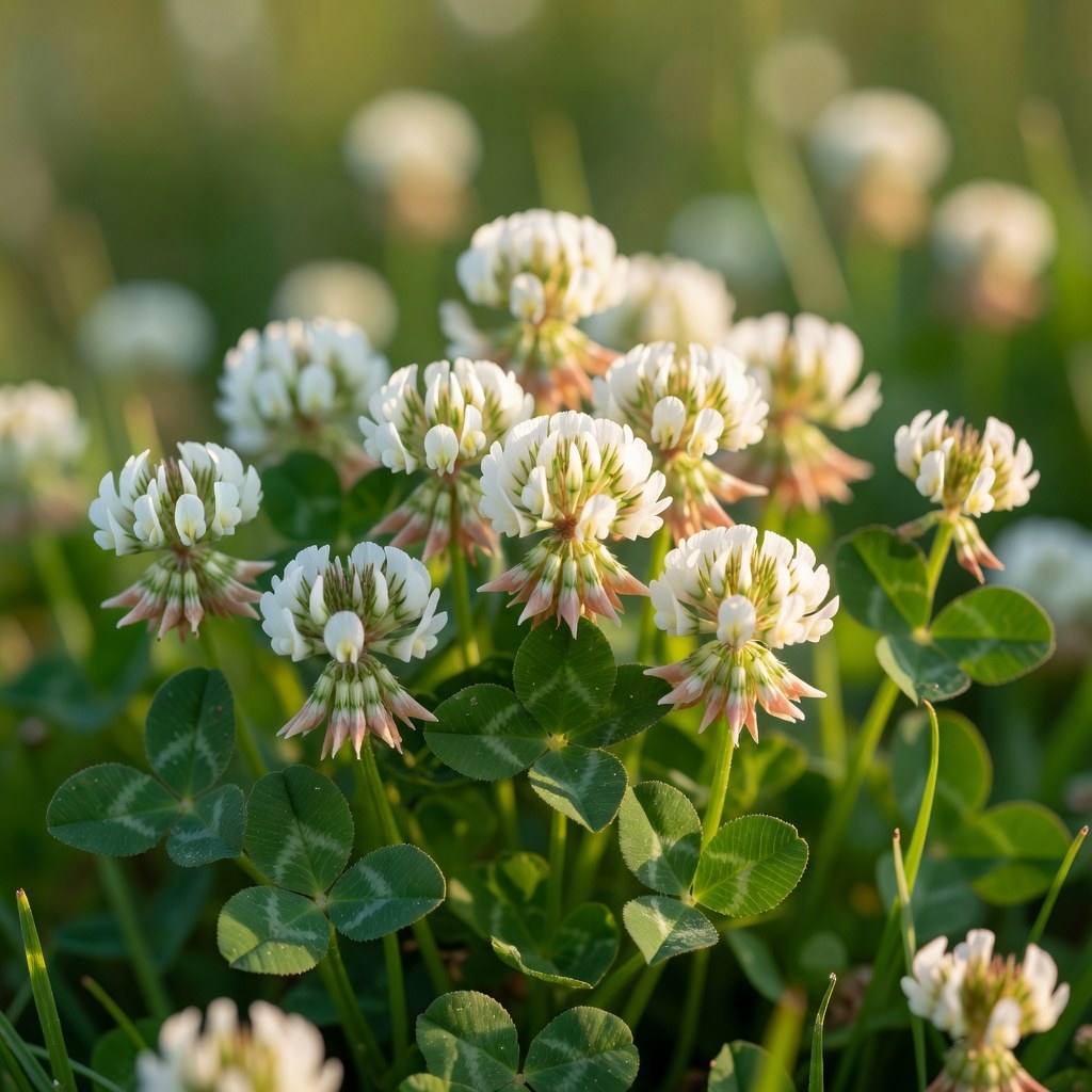 and white clover