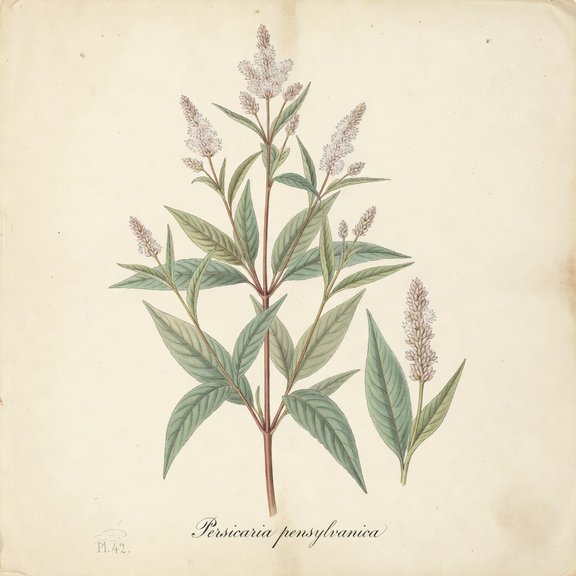 Smartweed botanical plate