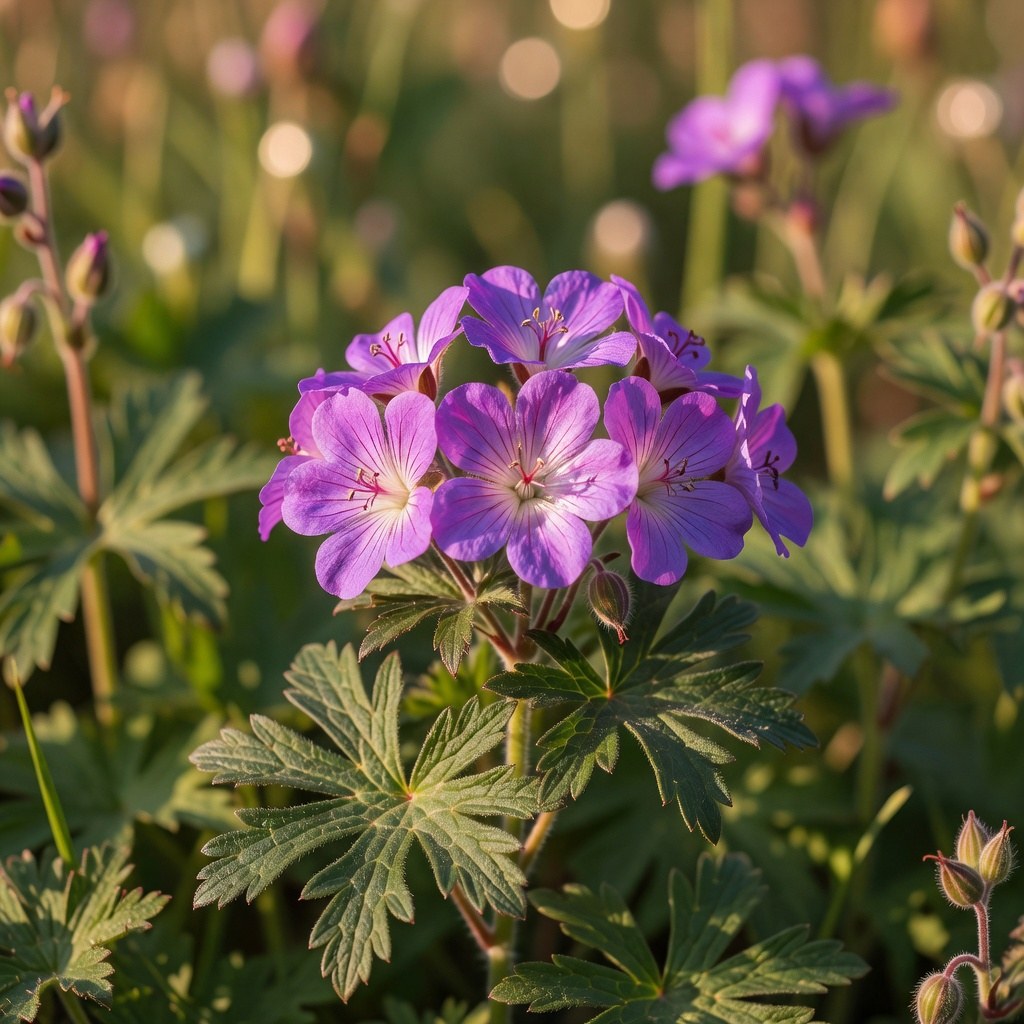 Sticky Purple Geranium