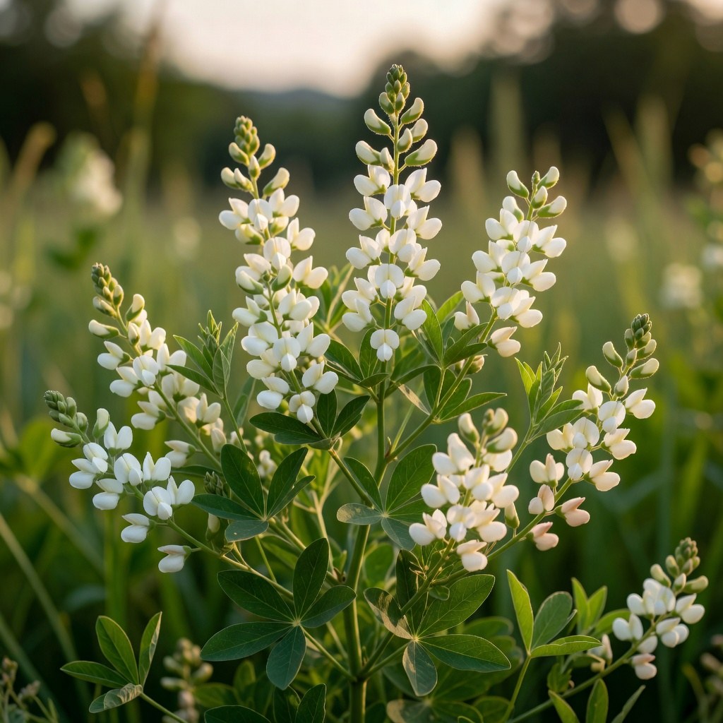 White Wild Indigo